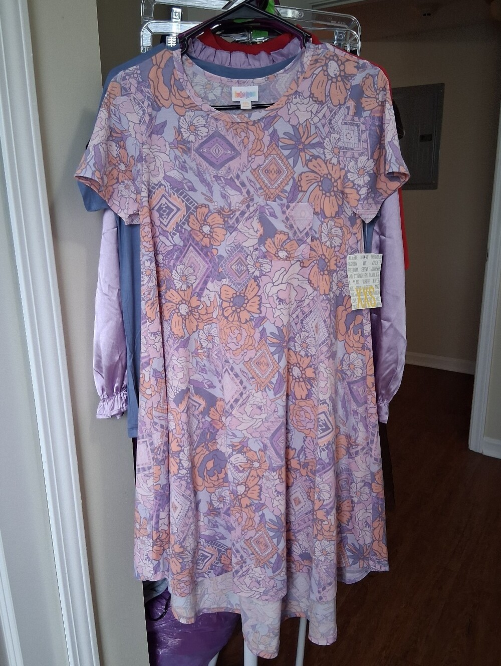 Floral LuLaRoe Dress